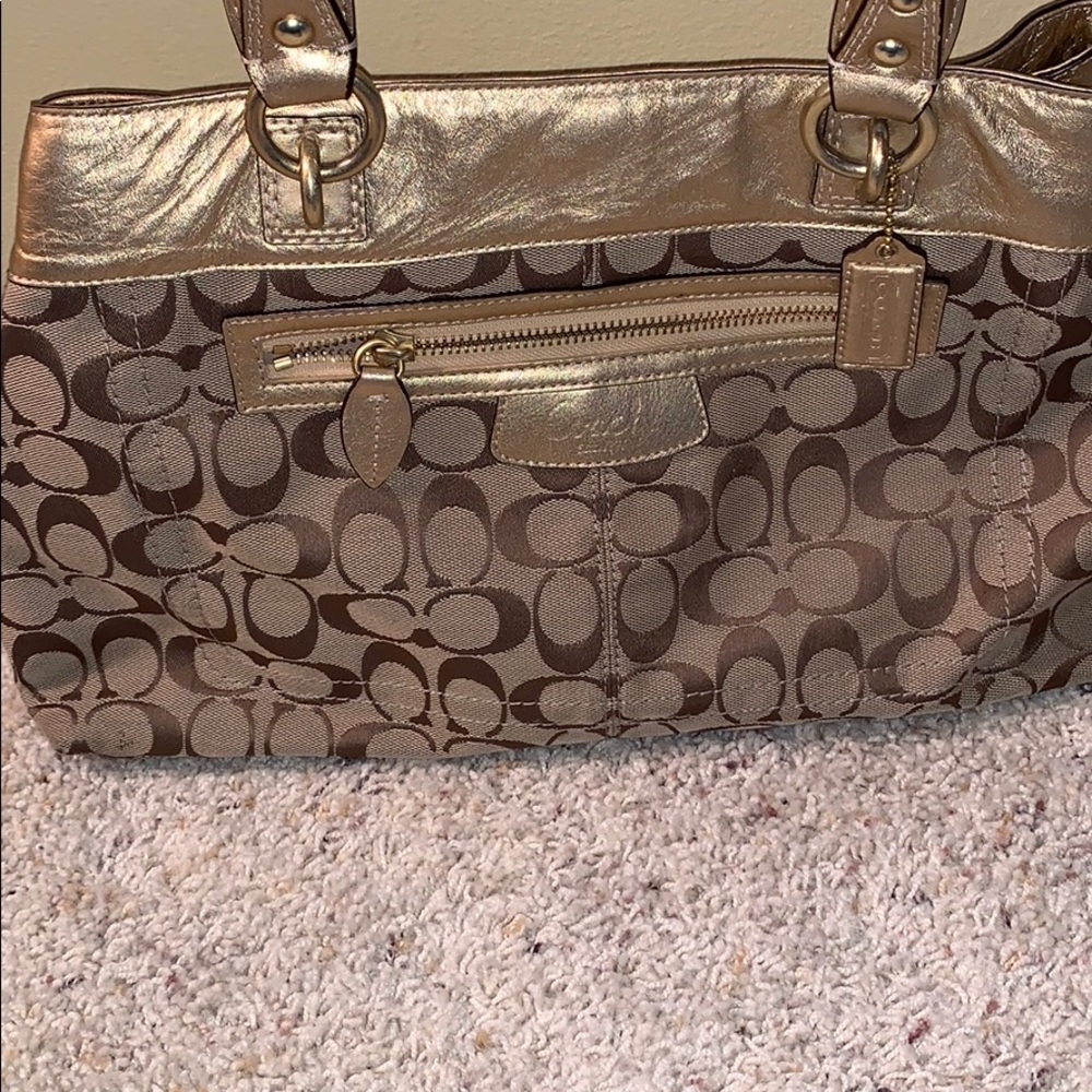 💛Gold Coach Bag 💛